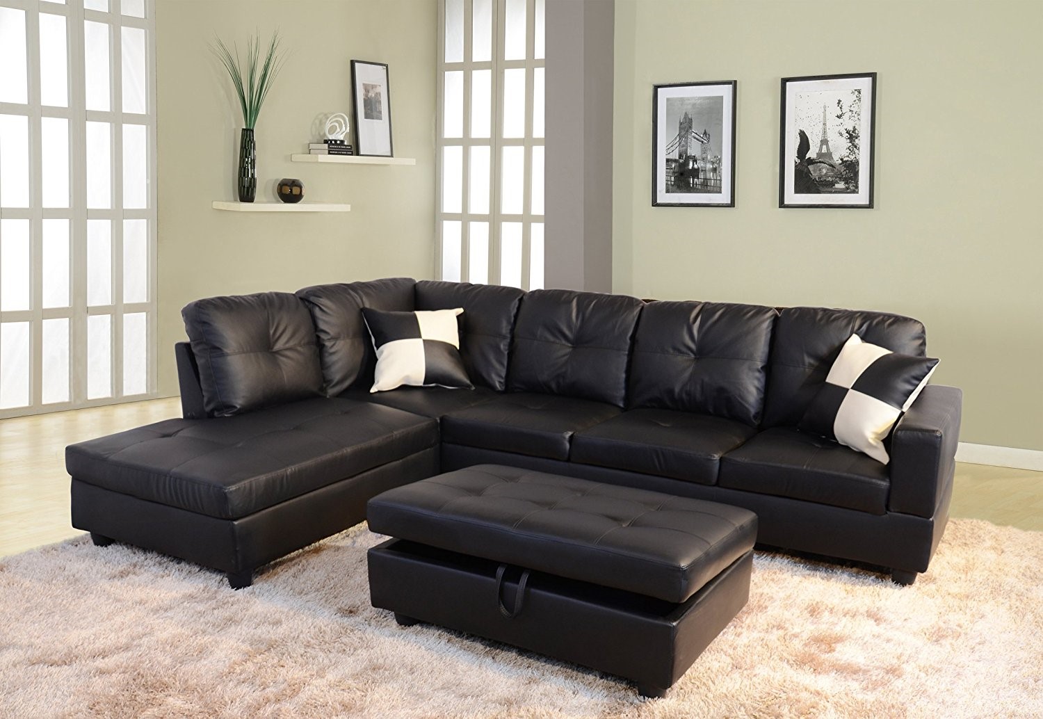 buy faux leather sofa