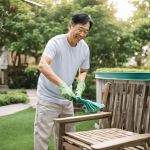 How to Clean Lawn Furniture