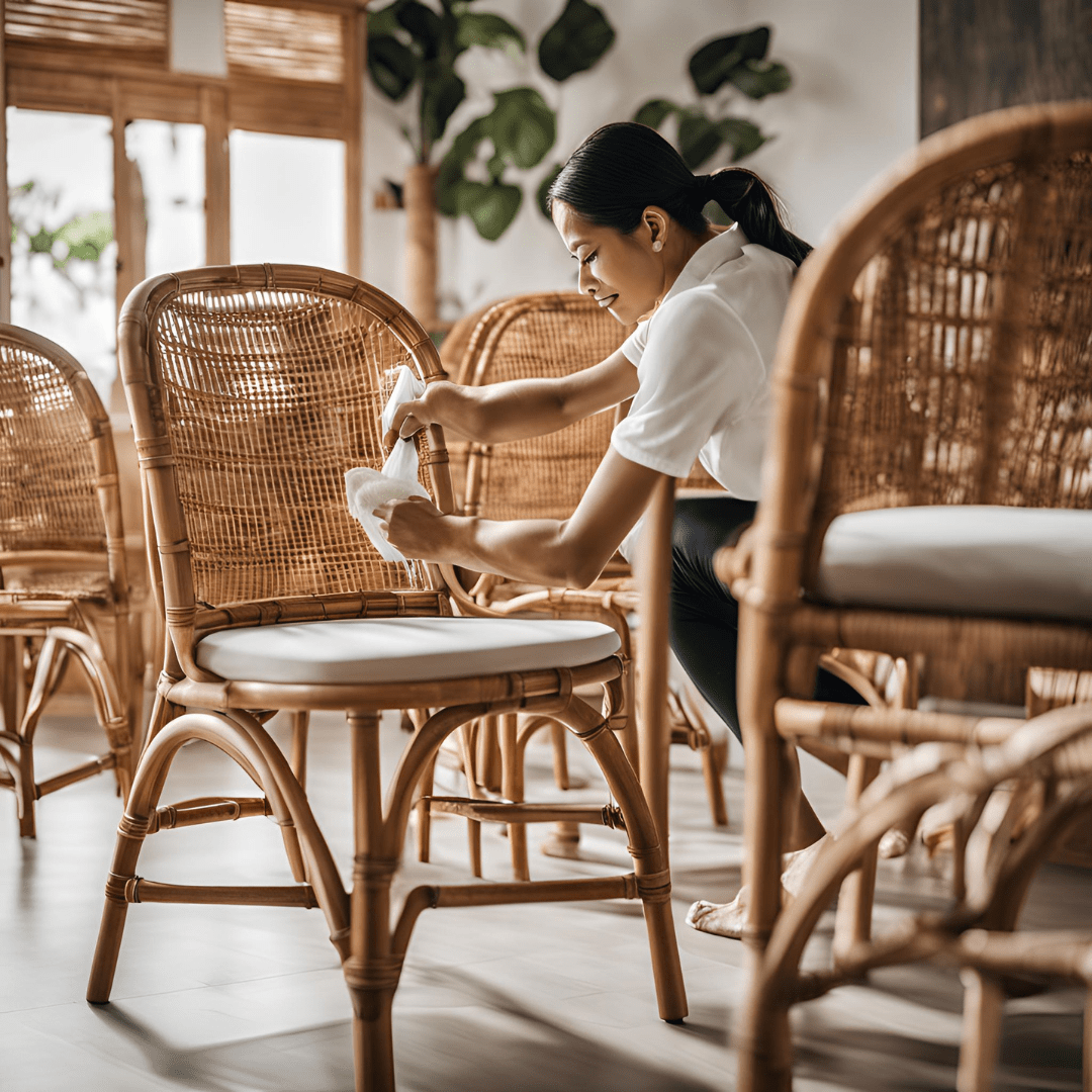 How to Clean Rattan Dining Chairs